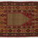 Turkish prayer kilim “Kizil-Kilise“ with dating 1902 - 10