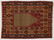 Turkish prayer kilim “Kizil-Kilise“ with dating 1902 - 9