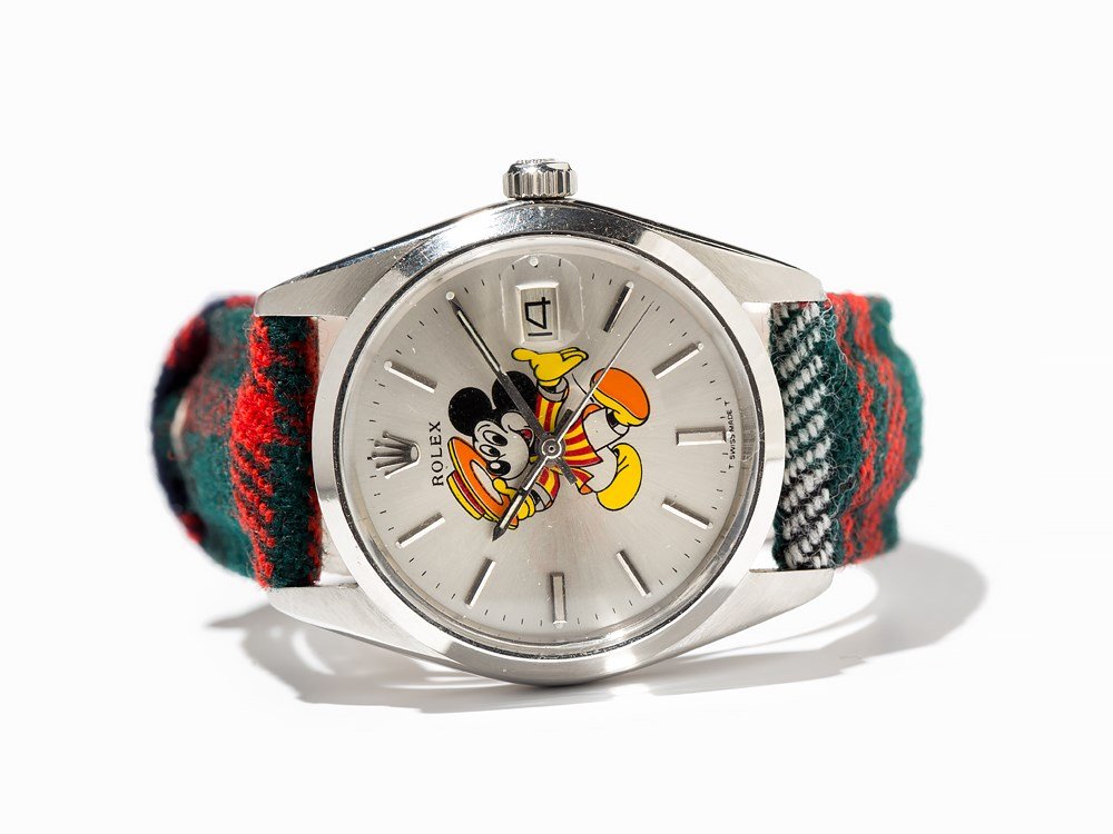 rolex mickey mouse watch price