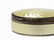 Silver Box with Cover, Guilloche, Yellow Enamel, 20 th - 3