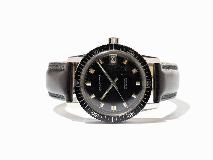 Rare Waltham Diver’s Watch, Ref. B271, Around 1970