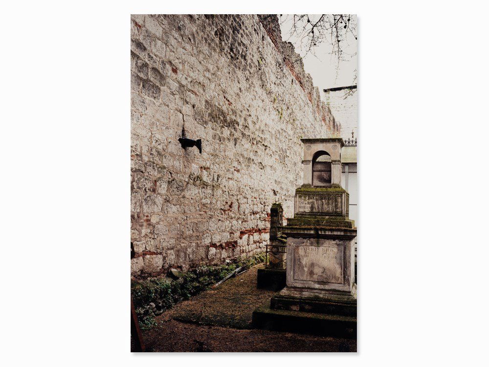 Erwin Wurm (b. 1954), Outdoor Sculpture Cahors,: C-Print on Kodak Professional paper Austria, 1999 Erwin Wurm (b. 1954) - Austrian artist Signed, dated ‘E. Wurm 1999’ and numbered ‘10/25’ in black felt tip pen on the reverse Sheet dimensions