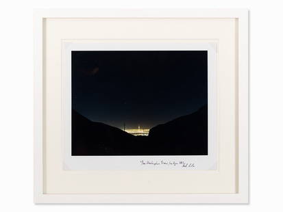 Axel Hütte, Stratosphere Tower, Las Vegas, C-Print,: C-print on Kodak Professional Endura photo paper USA, 2003 Axel Hütte (b. 1951) – German photographer, representative of the Düsseldorf school of photography Numbered, inscribed, dated and signed