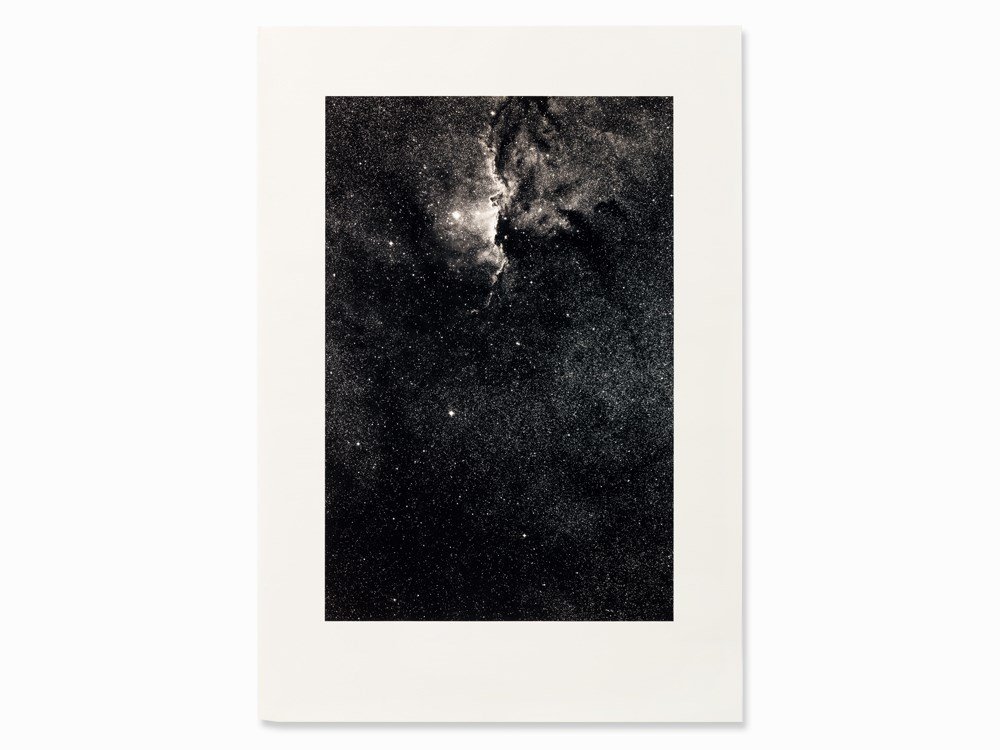 Thomas Ruff, Sternenhimmel 16H30M/-50°, 1990/94: C-print on Kodak Professional Paper Germany, 1990/94 Thomas Ruff (born 1958) – German photo artist based in Düsseldorf Signed ‘Thomas Ruff‘, dated ‘1990/94’ and numbered ‘43/175’ in pen