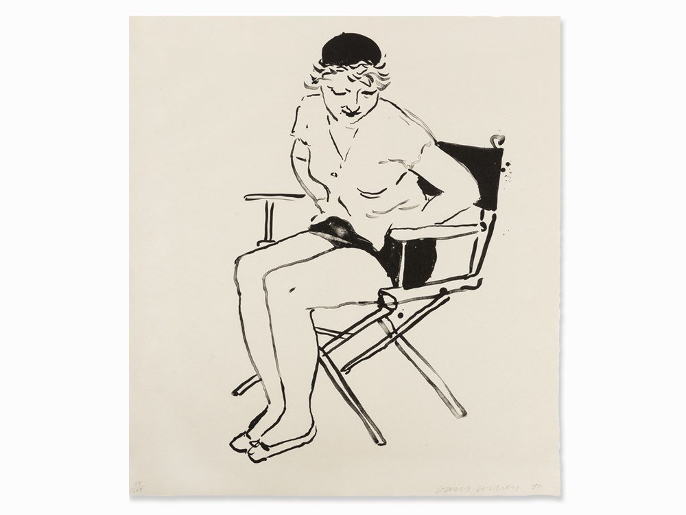 David Hockney (born 1937), Celia in the Director's (1 of 10)