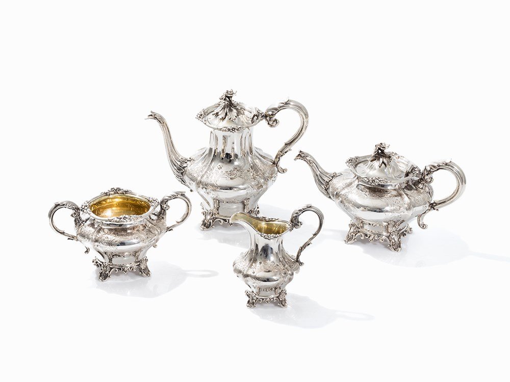 Charles Reily & George Storer, Coffee & Tea Set, (1 of 10)