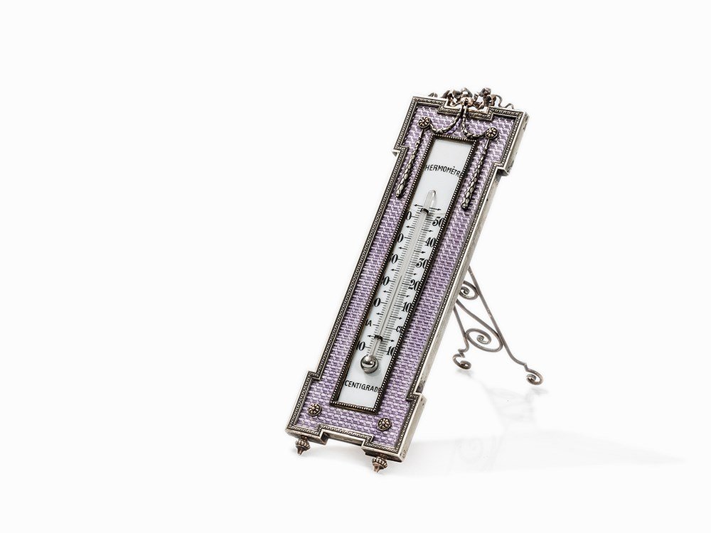 A Fabergé Thermometer, Victor Aarne, St. Petersburg, c. (1 of 10)