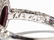 Ruby Ring with 106 Brilliant of c. 1.13 Ct, 18K White - 7