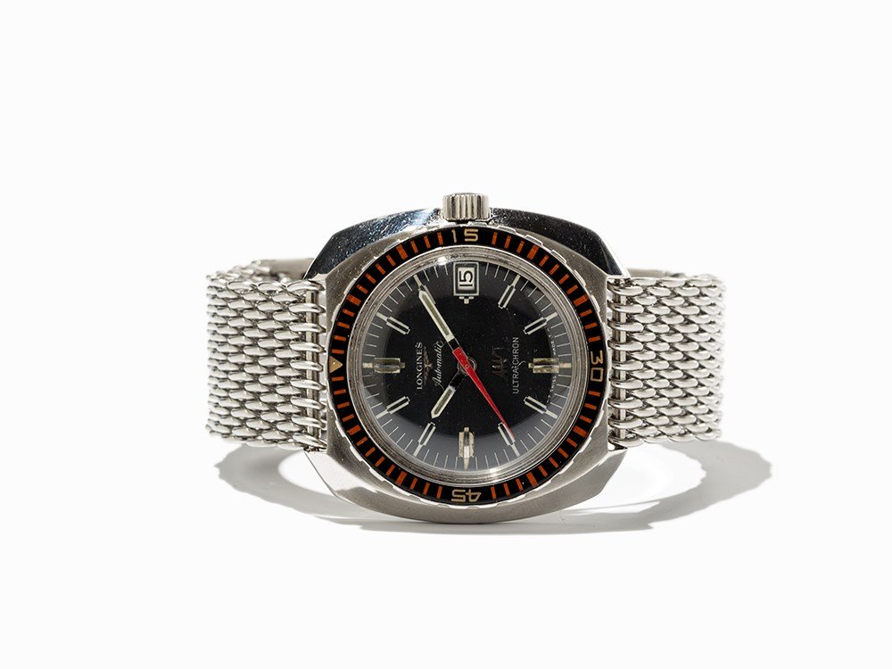 Longines Ultra-Chron Diver’s Watch, Switzerland, C. (1 of 8)