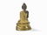 Fire Gilt Figure of Buddha Shakyamuni, Sino-Tibetan, - 6