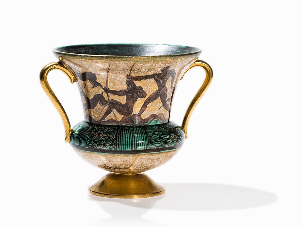 Jean Mayodon, Ceramic Vessel in the Form of a (1 of 10)