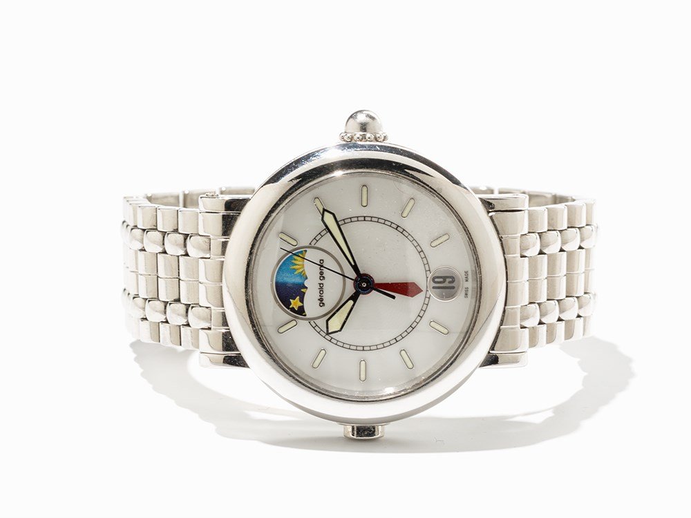 Gerald Genta Night & Day Wristwatch, Ref. G.3706, (1 of 8)