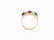 Band Ring with Sapphire, Emerald, Ruby and Diamonds, - 3