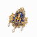 Pendant with 20 Diamonds, 6 Rubies, 3 Pearls and - 7