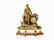 French Mantle Clock with Figural Louis XVI Style Décor,