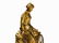 French Mantle Clock with Figural Louis XVI Style Décor, - 6