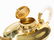 Gold-Plated Sterling Silver Coffee- and Tea Set, - 5