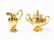 Gold-Plated Sterling Silver Coffee- and Tea Set, - 9