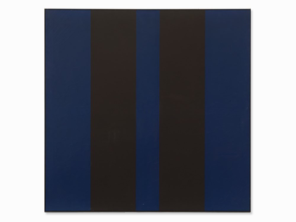 Frank Badur (b. 1944), 7811, Oil Painting, Germany,: Oil on canvas Germany, 1978 Frank Badur (b. 1944) – German painter and drawer of color field painting and of concrete art Verso signed ‘Badur’, titled ‘7811’ and dated ‘1978’ Dimensions