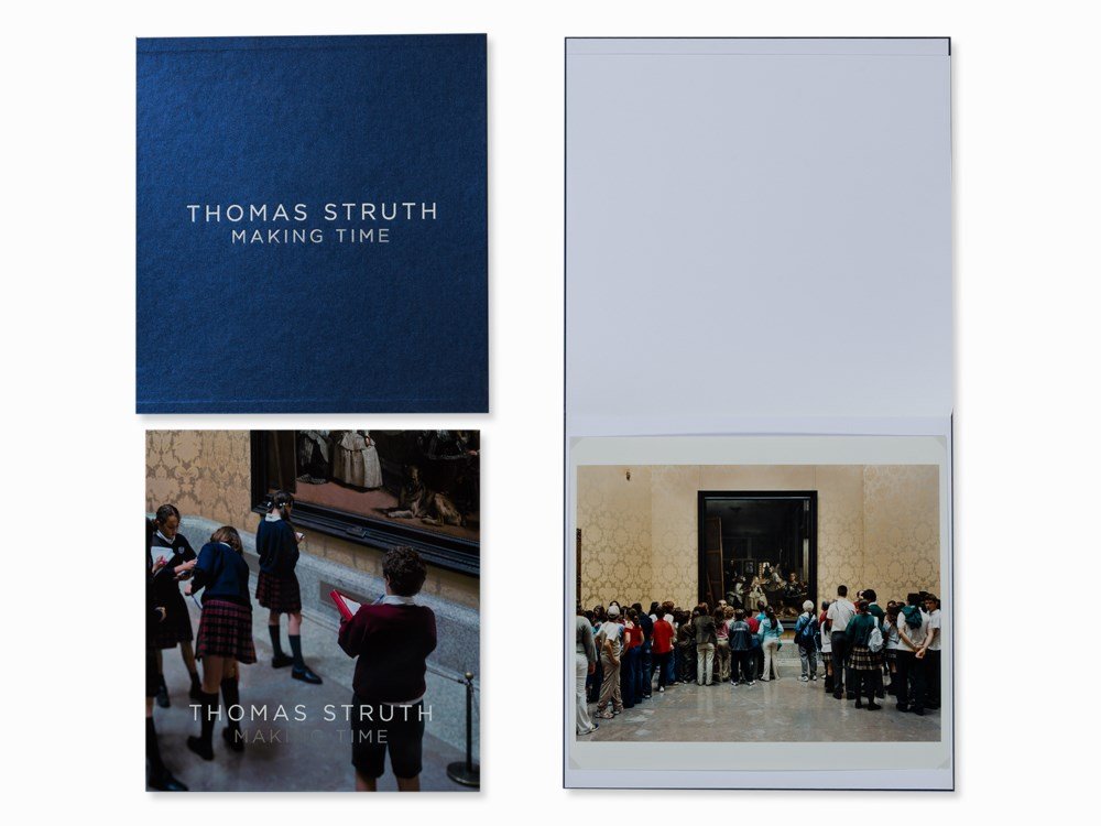 Thomas Struth (b. 1954), Making Time, Collector’s: Making Time Collector’s Edition Spain, 2007 Thomas Struth (b. 1954) – German photo artist Each with a label, inscribed and numbered ‘AP 10/20’ in pencil Photo verso signed, numbered, titled, l