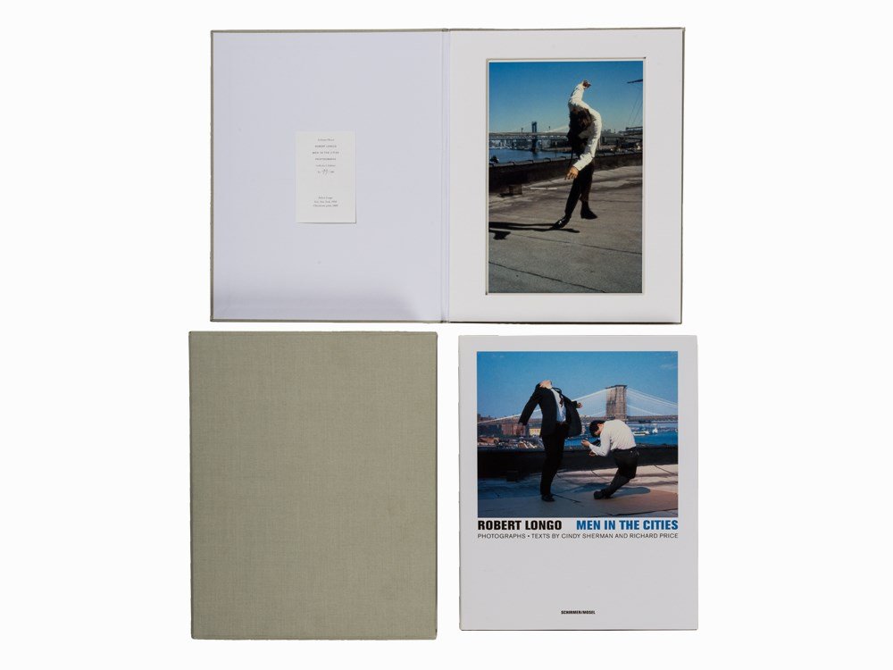 Robert Longo, Men in the Cities, Collector’s Edition,: Men in the Cities - Collector’s Edition USA/Germany, 2009 Robert Longo (b. 1953) – US-American artist Each with a label, numbered ‘AP 33/50’ in pencil Photo verso signed and numbered ‘Robert