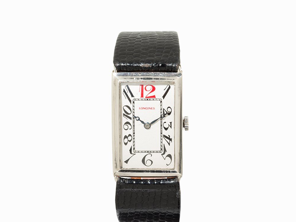 Longines Art Deco Wristwatch, Switzerland, C. 1930 (1 of 10)