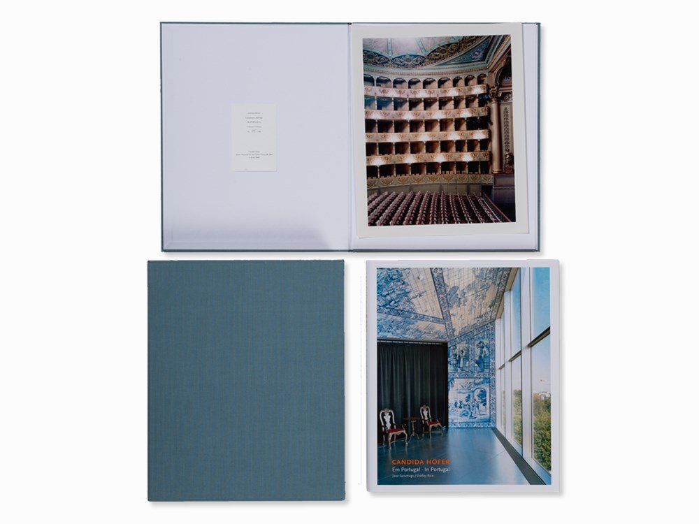 Candida Höfer, In Portugal, Collector‘s Edition, 2009: Em Portugal, In Portugal - Collector’s Edition Portugal/Germany, 2009 Candida Höfer (b. 1944) – German photographer, representative of the Düsseldorf School of Photography Each with a label, num