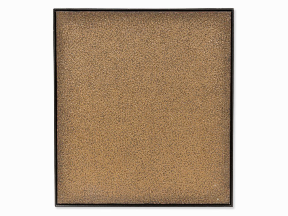 Kuno Gonschior (1935-2010), Untitled, Oil Painting,: Oil on canvas Germany, 1963 Kuno Gonschior (1935-2010) – German painter and academic teacher, representative of the Concrete Art Signed and dated in black permanent marker ‘Kuno Gonschior Apr./Mai