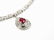 Necklace with a Ruby and 156 Diamonds of c. 3 ct., 14K - 4