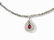 Necklace with a Ruby and 156 Diamonds of c. 3 ct., 14K - 6