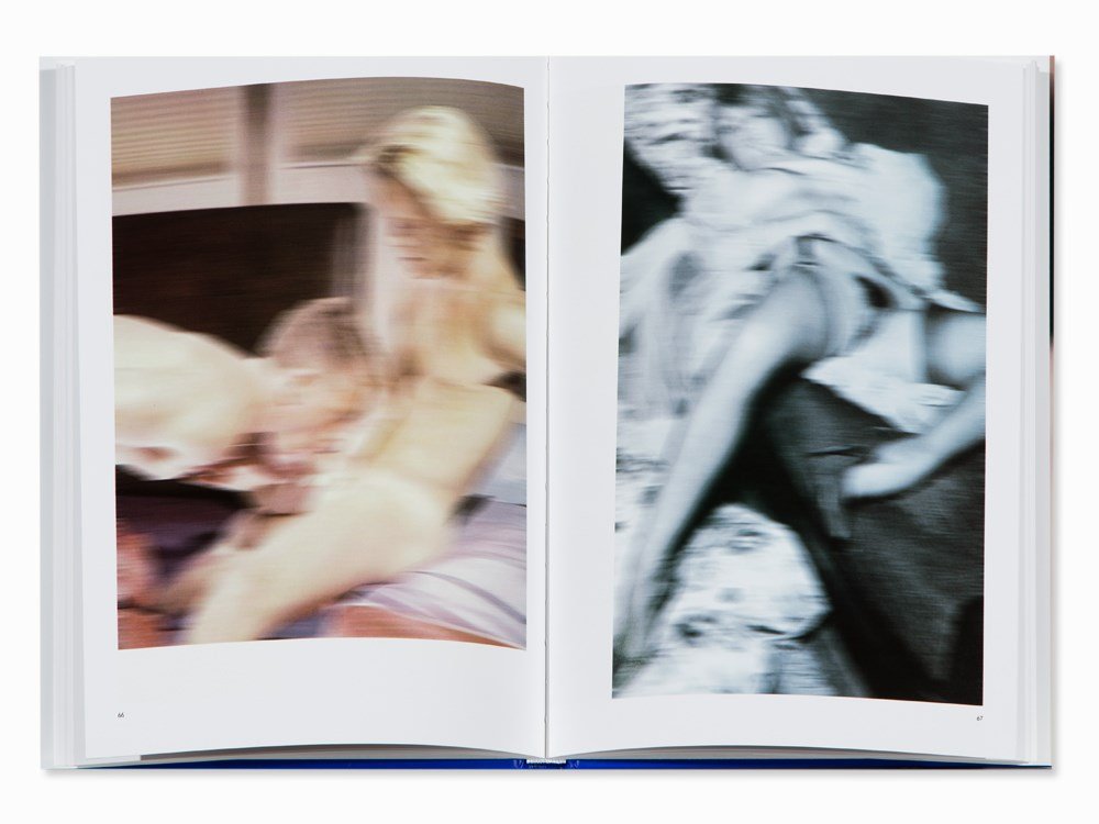 Thomas Ruff (b. 1958), Nudes, Collector’s Edition, 2003: Thomas Ruff (b. 1958), Nudes, Collector’s Edition, 2003 Book and c-print Germany, 2003 Thomas Ruff (born 1958) – Important German photo artist of the Düsseldorf School C-Print signed on the rever