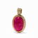 Pendant with a Ruby of 29.5 ct. & 110 Diamonds of c. 3 - 10