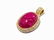 Pendant with a Ruby of 29.5 ct. & 110 Diamonds of c. 3 - 4