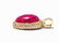 Pendant with a Ruby of 29.5 ct. & 110 Diamonds of c. 3 - 5