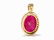 Pendant with a Ruby of 29.5 ct. & 110 Diamonds of c. 3 - 7