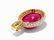 Pendant with a Ruby of 29.5 ct. & 110 Diamonds of c. 3 - 8
