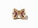 Ring with Rubies and Brilliant-Cut Diamonds, 18K Gold - 3