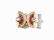 Ring with Rubies and Brilliant-Cut Diamonds, 18K Gold - 4