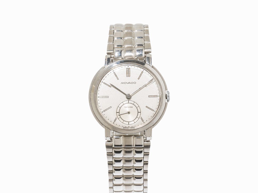 Movado Vintage Wristwatch, Switzerland, c. 1940 (1 of 8)