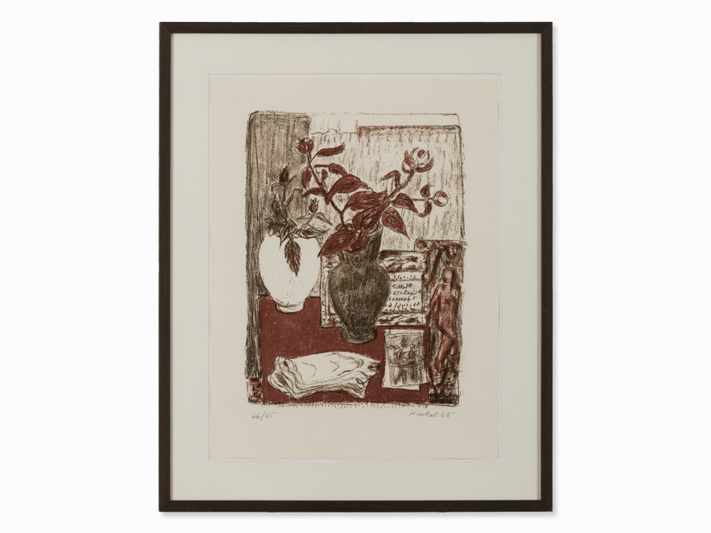 Erich Heckel, Stilleben, Lithograph in Colors, 1965 (1 of 8)