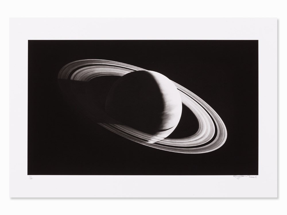 Robert Longo, Saturn, Pigment Print, 2006: Pigment Print on wove paper USA, 2006, released 2014 Robert Longo (b. 1953) – US-American artist, lives and works in New York Signed and dated ‘Longo 2006’ and numbered ‘7/30’ in pencil Prin