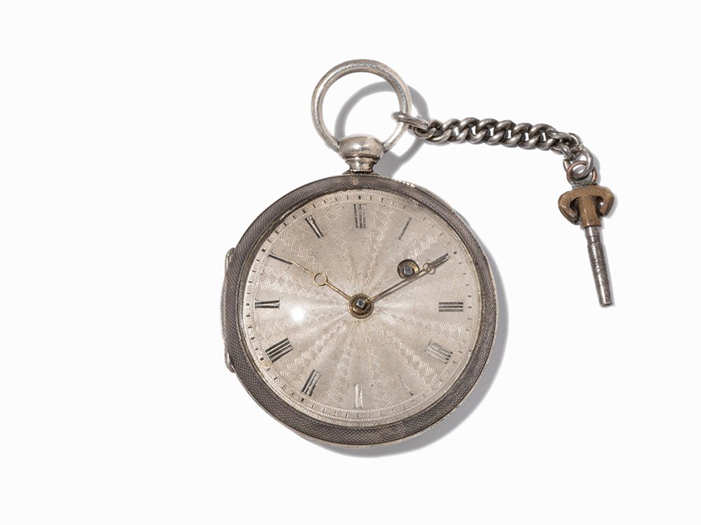 Open Face Pocket Watch, c. 1850 (1 of 10)