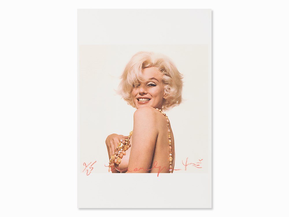 Bert Stern (1929-2013), MM That Famous Smile, 1962: Archival Inkjet Print on wove paper USA, 1962, print from 2012 Bert Stern (1929-2013) – US-American fashion and advertising photographer Signed ‘Bert Stern’, numbered ‘9/25’ and titled ‘Ma