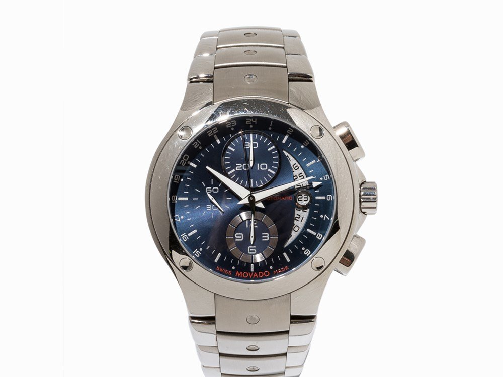 Movado GMT Chronograph, Switzerland, c. 2011 (1 of 7)