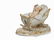 Meissen, Kind in Wiege, Porcelain Figure, 2nd H. 19th