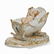 Meissen, Kind in Wiege, Porcelain Figure, 2nd H. 19th - 7