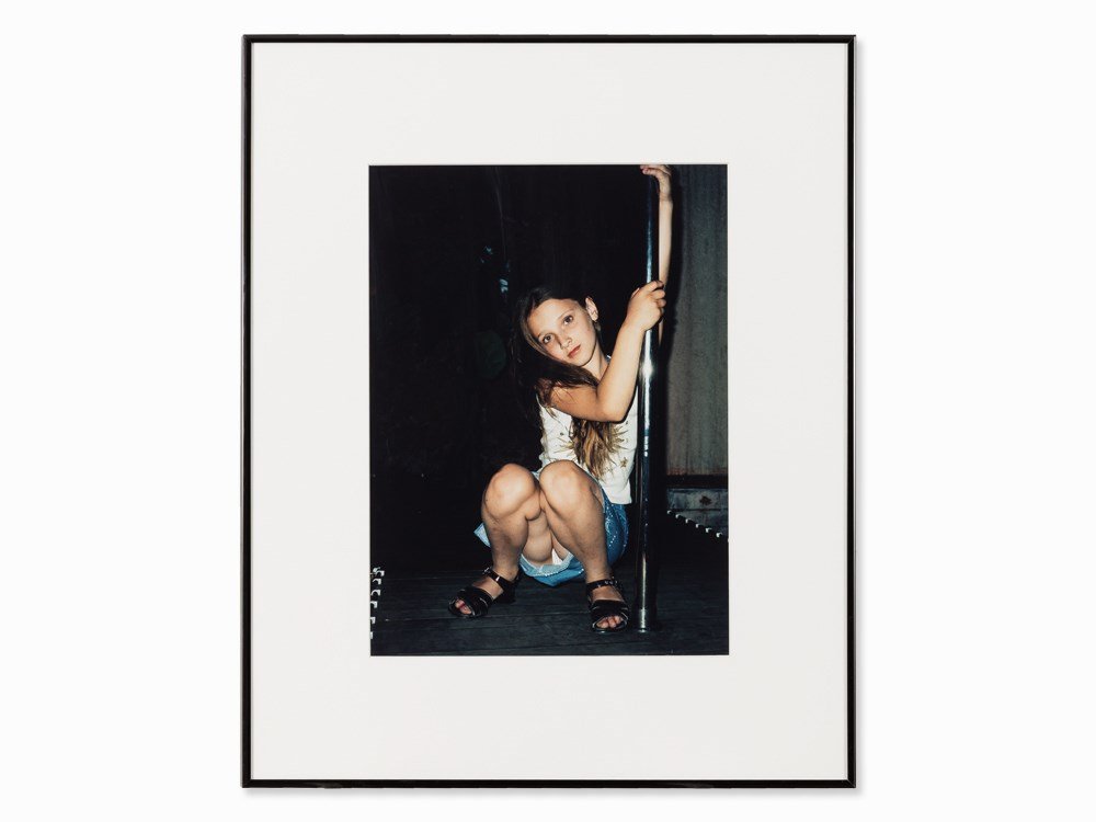 Sergey Bratkov, Untitled (At The Pole), C-Print,: C-print on Kodak Professional Paper Russia, 2003/04 Sergey Bratkov (b. 1960) – Russian-Ukrainian artist With a typographic label by Galerie Anita Beckers, Frankfurt, verso on the framework cardboard