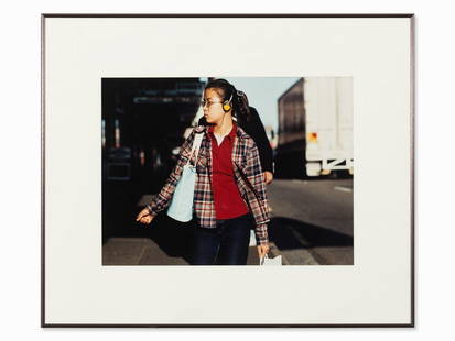 Beat Streuli, Untitled (Sydney 2000), C-Print, 2000: C-print on AGFA Professional photo paper Switzerland, 2000 Beat Streuli (b. 1957) - Swiss photographer, video and installation artist Signed and dated ‘Beat Streuli 2000’ and numbered ‘6/20’ i