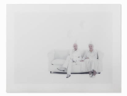 Hans Op de Beeck, The Stewarts: Grandma and Grandpa,: C-print on Alu-Dibond Belgium, 2006 Hans Op de Beeck (b. 1969) – Belgian artist Edition of 5 Literature: Exhib. cat. Circle of Life. Vita Activa. Das Bild des Menschen in der Fotografie der Gegenwar