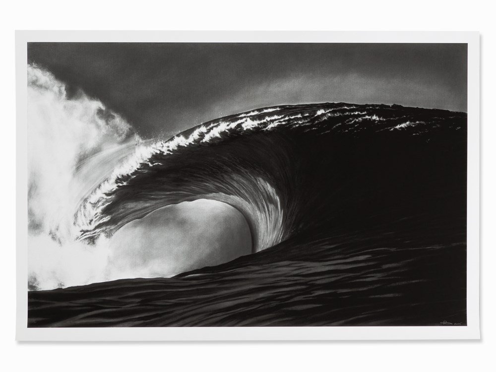 Robert Longo, The Box, Pigment Print, 2005: Pigment Print on strong wove paper USA, 2005 Robert Longo (b. 1953) – US-American artist, lives and works in New York Signed and dated ‘RLongo 2005’ and numbered ‘7/30’ in pencil Printed and